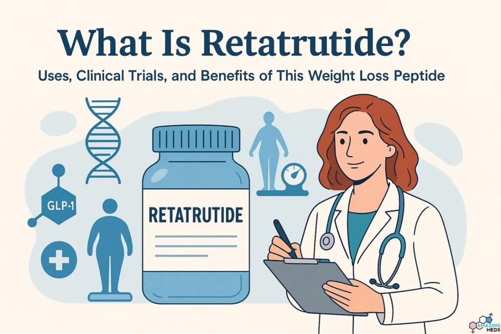 Retatrutide clinical trials assessing safety and effectiveness for weight loss and metabolic health